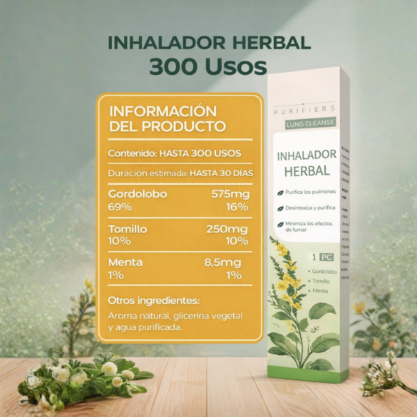 PulmoZen™ Stick Herbal Alivia los pulmones, purifica las vías respiratorias y refresca tu aliento al instante